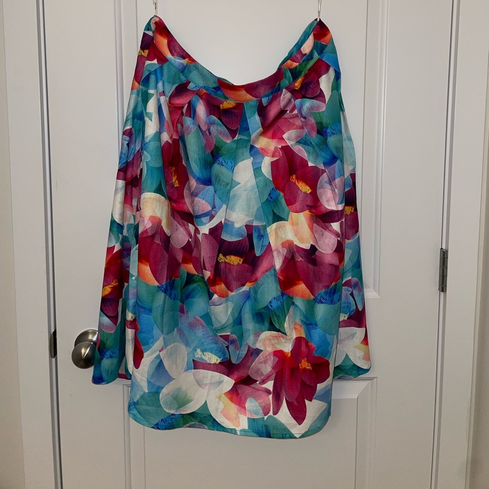 City chic size small/ US 16 midi skirt with pockets